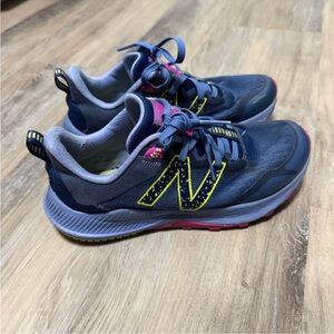 New Balance Blue and Yellow Sneakers